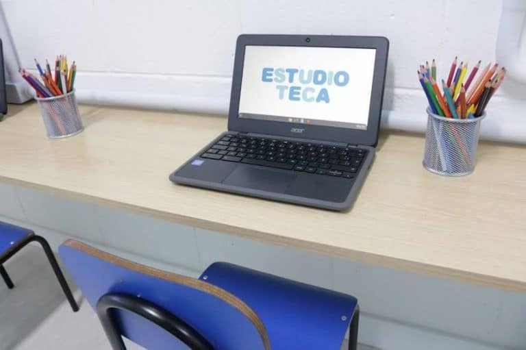 MAIS CINCO ESCOLAS DE SANTOS GANHAM ESTUDIOTECAS DIGITAIS