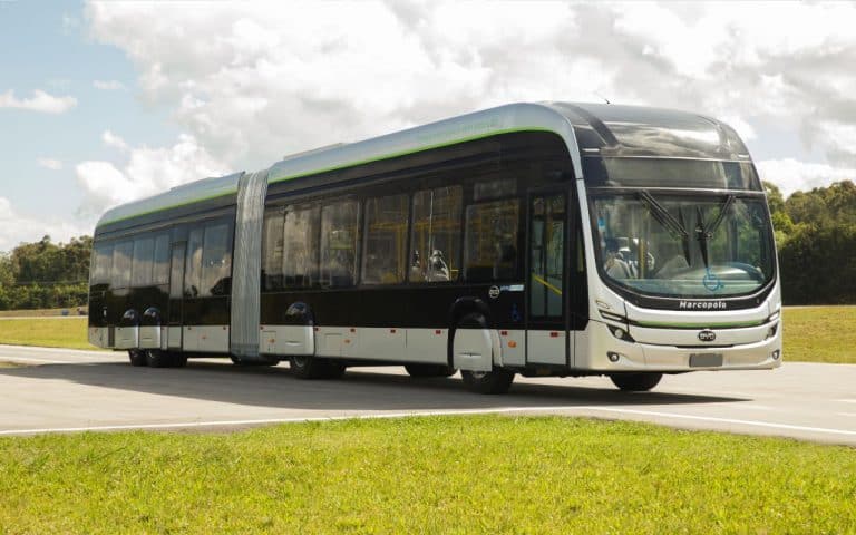 MARCOPOLO IMPULSIONA MOBILIDADE SUSTENTÁVEL COM ÔNIBUS ELÉTRICOS E HÍBRIDOS