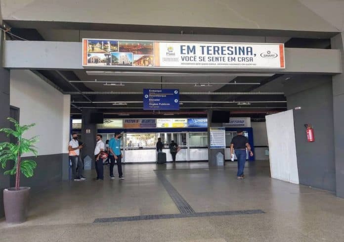Fotografia de Terminal Rodoviário em Teresina no Piauí