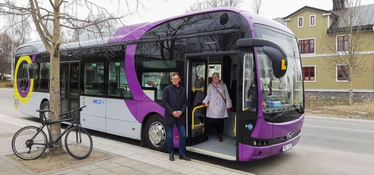 BYD INICIA ENTREGA DE ÔNIBUS ELÉTRICOS NO NORTE DA SUÉCIA