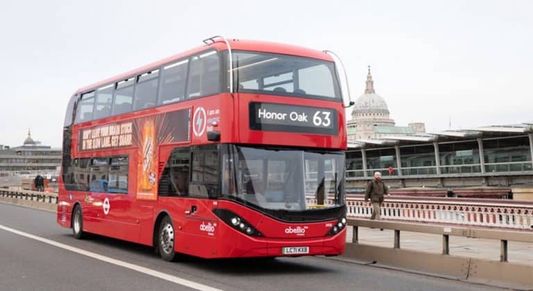 BYD FORNECE 29 ÔNIBUS ELÉTRICOS DE DOIS ANDARES PARA A ABELLIO LONDON, DA INGLATERRA