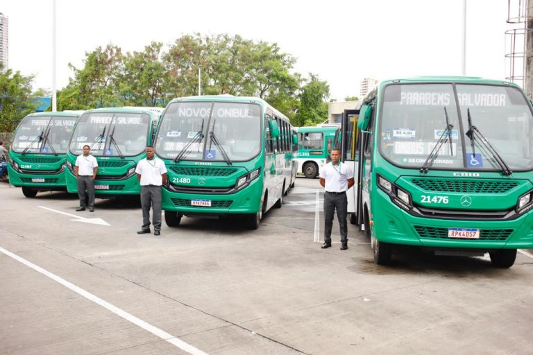 SALVADOR RECEBE NOVOS MICRO-ÔNIBUS CLIMATIZADOS