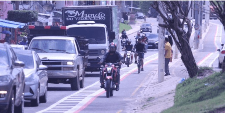 CICLISTAS DE BELÉM NÃO SE SENTEM SEGUROS NAS CICLOFAIXAS DA CAPITAL