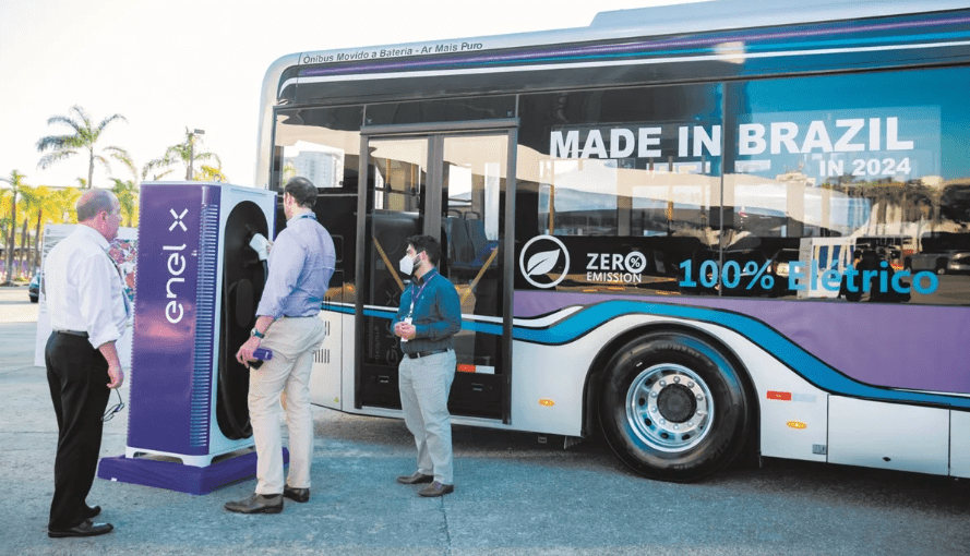 Enel X entrega em São Paulo a maior frota de ônibus elétricos do Brasil -  Estadão