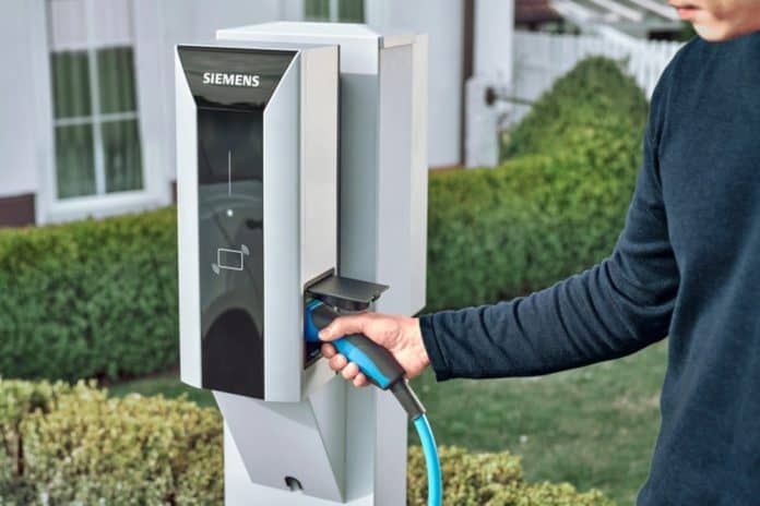 Siemens lança dois novos carregadores de veículos elétricos