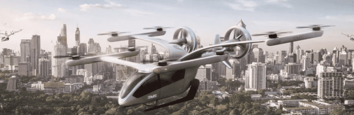 Carro voador eVTOL deve ser fabricado no Brasil até 2026
