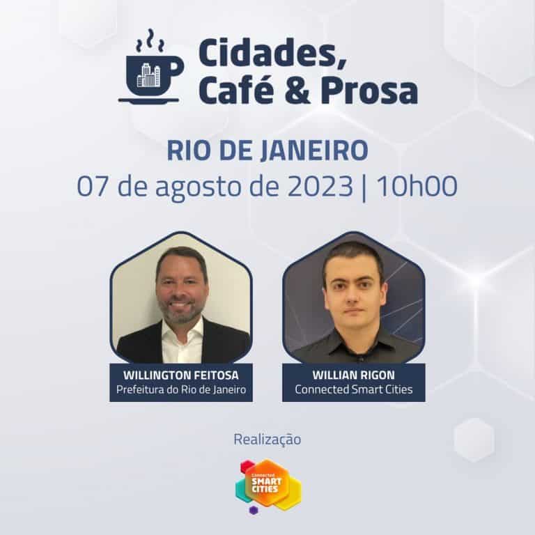 RIO DE JANEIRO É A SMART CITY CONVIDADA DO PRÓXIMO CIDADES, CAFÉ E PROSA