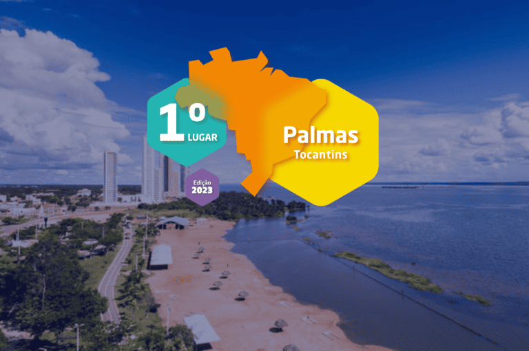 PALMAS SEGUE NA 1ª POSIÇÃO ENTRE AS CIDADES MAIS INTELIGENTES DA REGIÃO NORTE