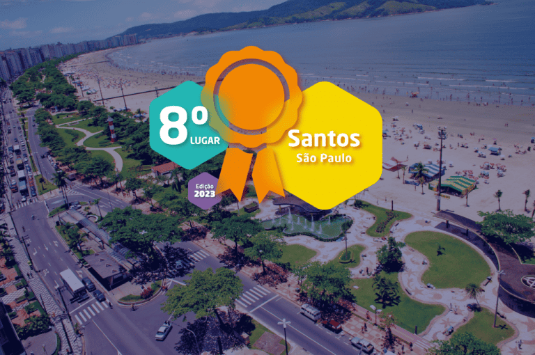 RANKING CONNECTED SMART CITIES 2023 DESTACA SANTOS NO TOP 5 NOS EIXOS URBANISMO E MEIO AMBIENTE