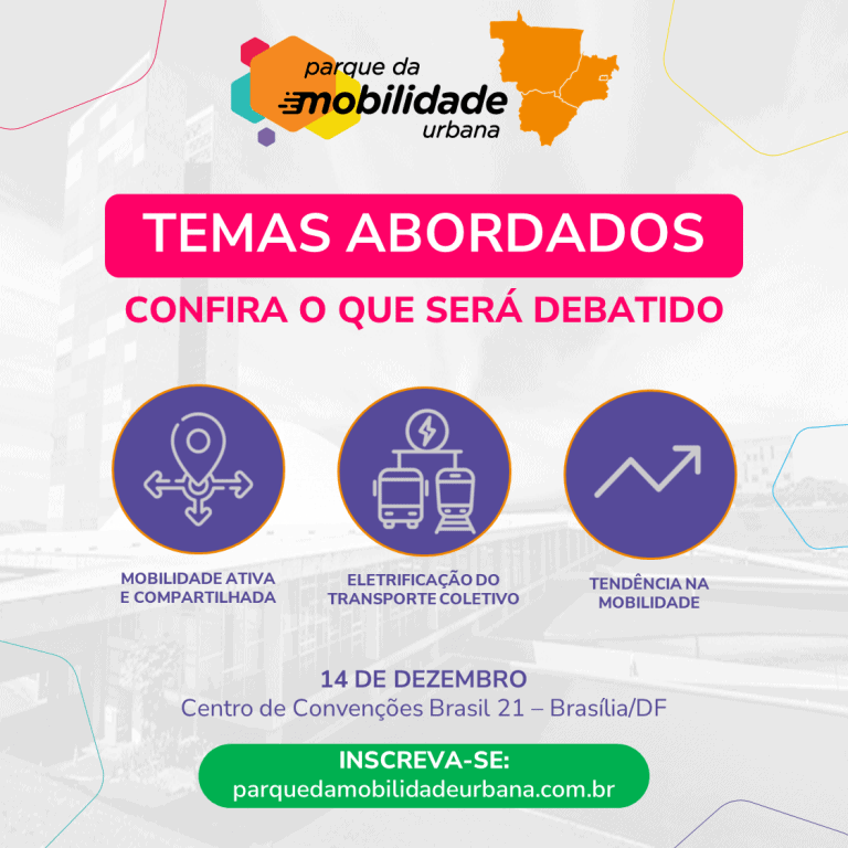 MOBILIDADE URBANA DISRUPTIVA, SUSTENTÁVEL E INCLUSIVA NO CENTRO-OESTE