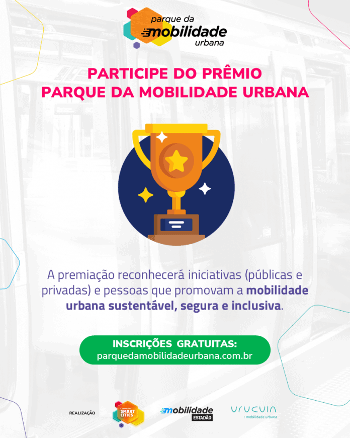 Parque da Mobilidade Urbana abre as inscrições para o Prêmio 2024