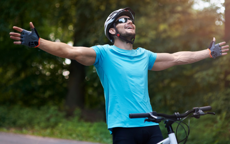 VOCÊ JÁ VIU UM CICLISTA TRISTE?