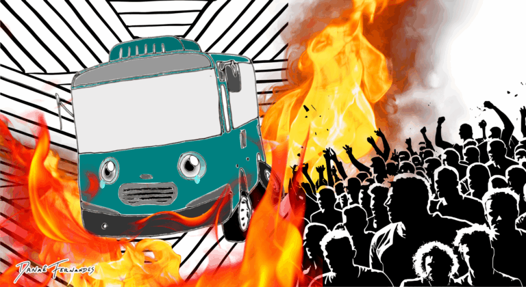 PORQUE O ÔNIBUS É SEMPRE A VÍTIMA?
