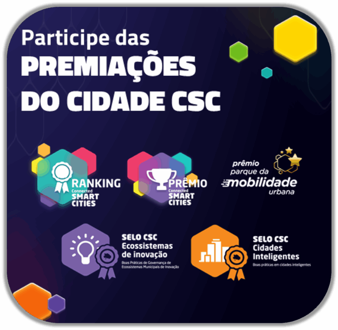 Municípios podem se inscrever para os Selos CSC: Cidades Inteligentes e Ecossistemas de Inovação