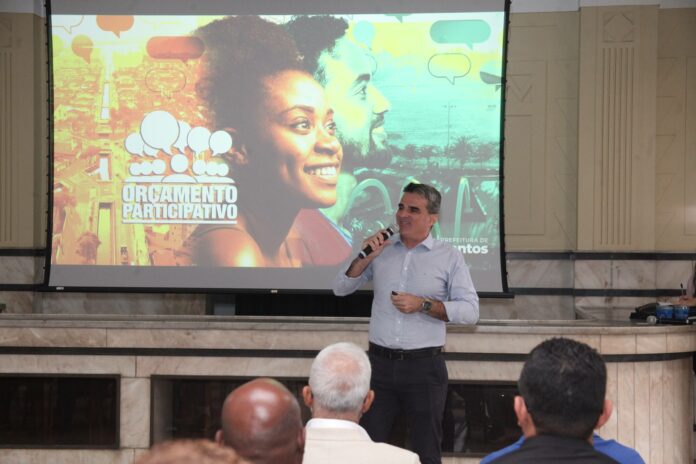 Orçamento Participativo ‘na veia’ é destaque na gestão de Santos