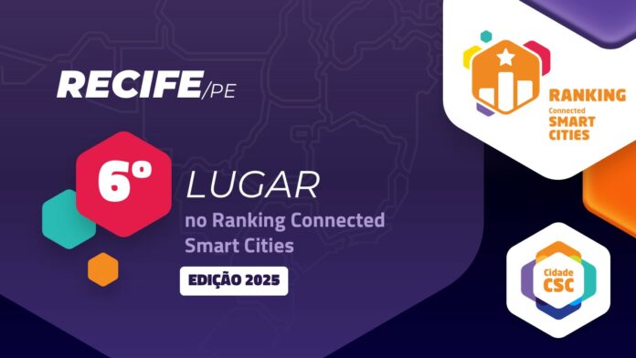 Recife é a sexta cidade mais inteligente e conectada do Brasil