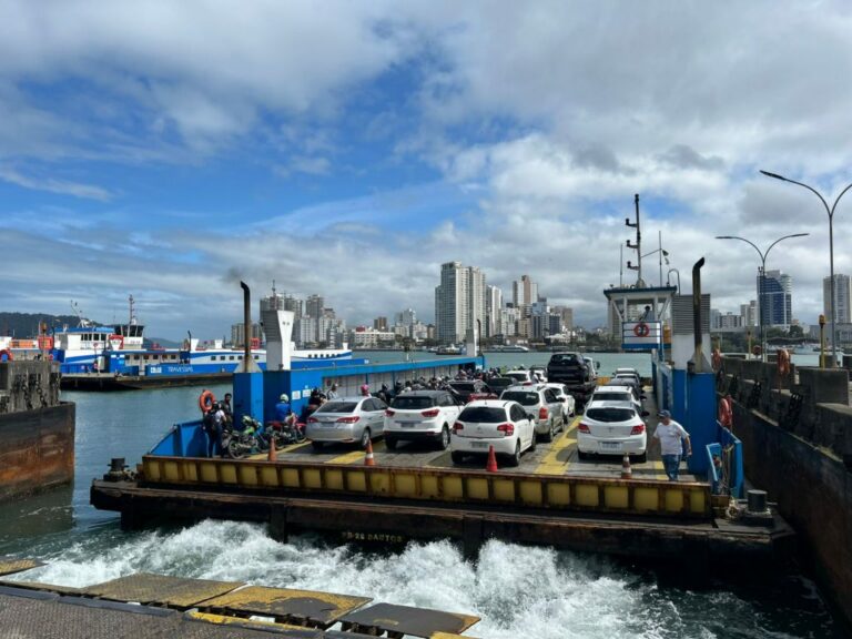 Cidades do litoral de SP alcançam quase 2 milhões de usuários nas travessias litorâneas