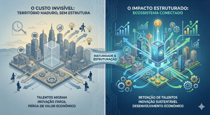 O CUSTO INVISÍVEL DE NÃO TER UM AMBIENTE DE INOVAÇÃO QUANDO O TERRITÓRIO JÁ ESTÁ PRONTO PARA ISSO